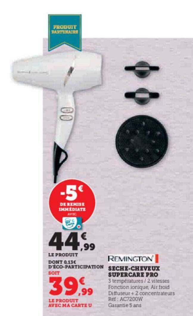 sèche-cheveux supercare pro remington