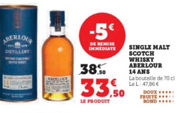 single malt scotch whisky aberlour 14 ans
