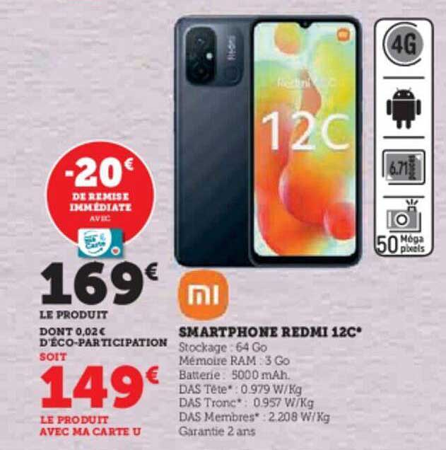 Smartphone Redmi 12c