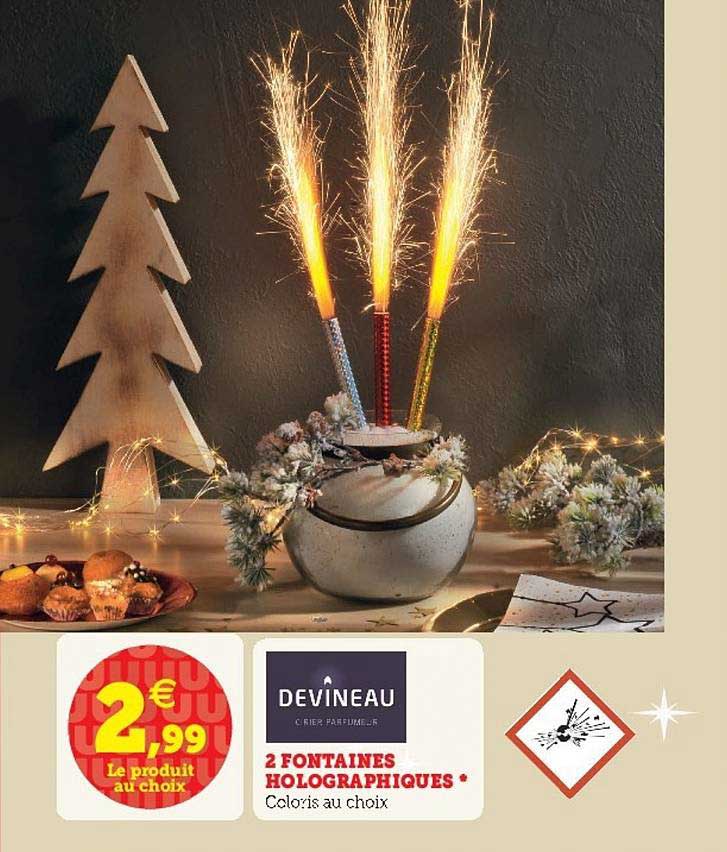 2 Fontaines Holographiques Devineau
