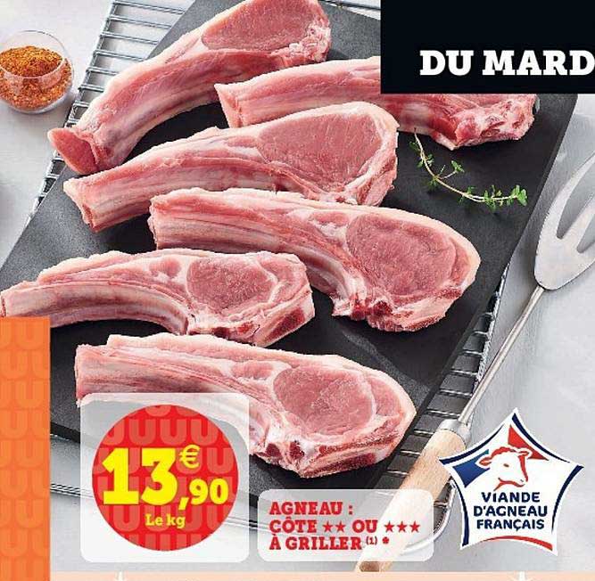 Agneau : Côte à Griller