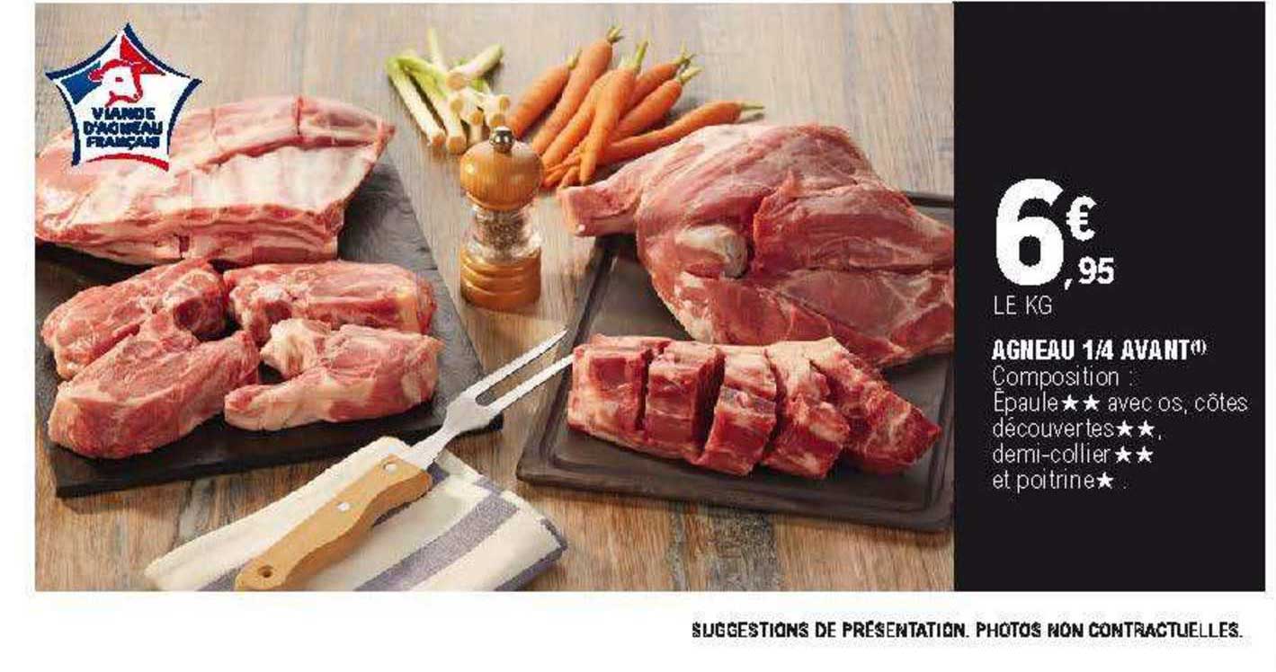 agneau 1 4 avant