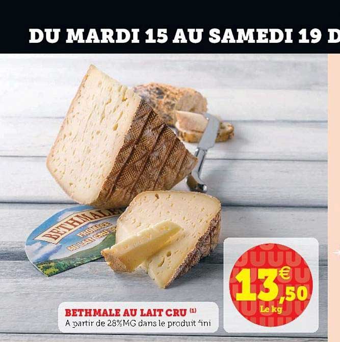 Bethmale Au Lait Cru