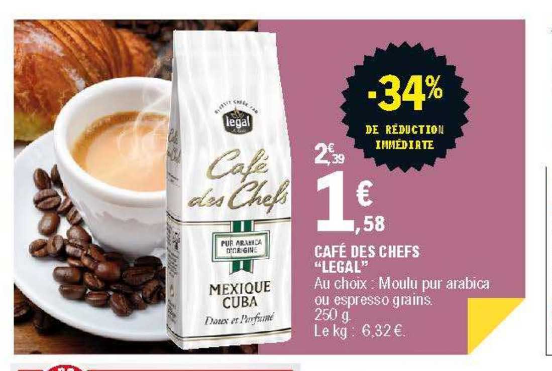 café des chefs "legal"