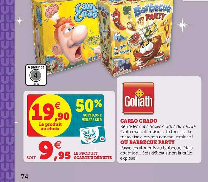 carlo crado ou barbecue party goliath