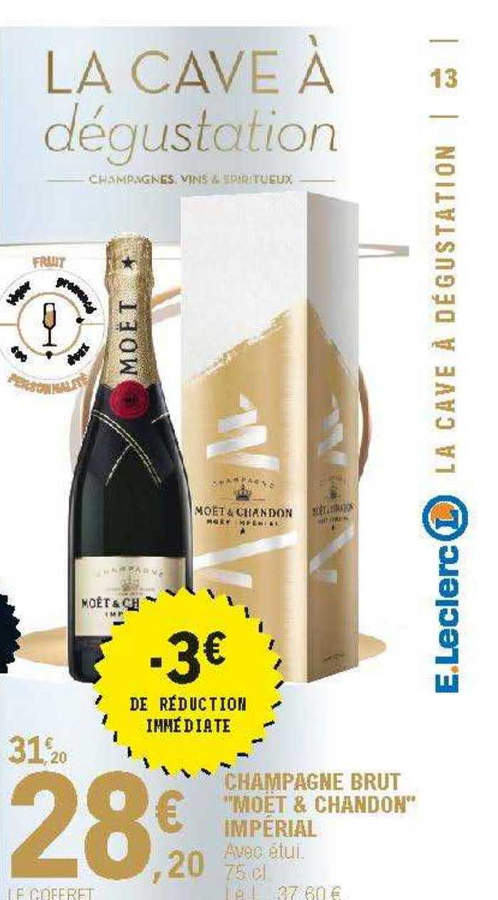 champagne brut "moët & chandon" impérial