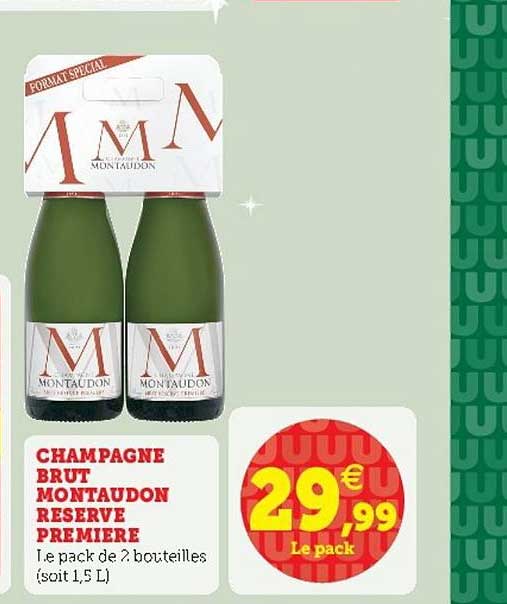 Champagne Brut Montaudon Reserve Première