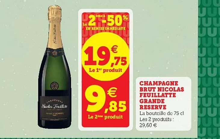 champagne brut nicolat feuillatte grande reserve