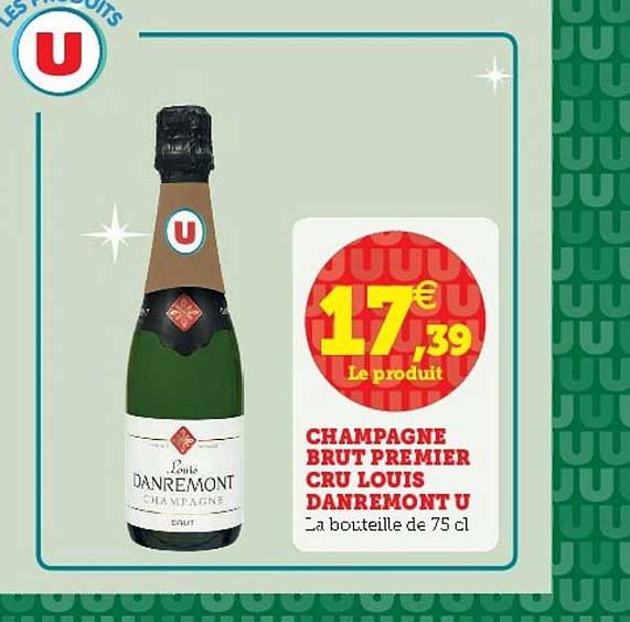 champagne brut premier cru louis danremont u
