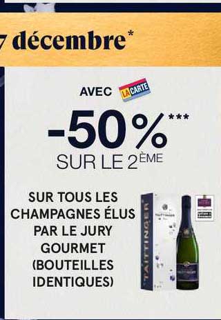 champagnes élus par le jury gourmet