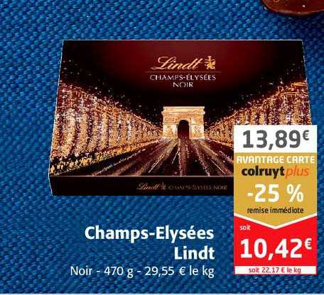 champs elysées lindt