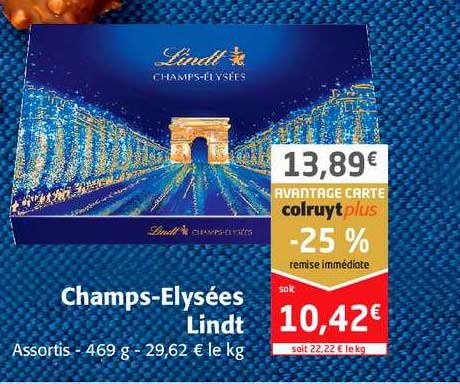 Champs Elysées Lindt