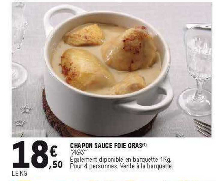 chapon sauce foie gras