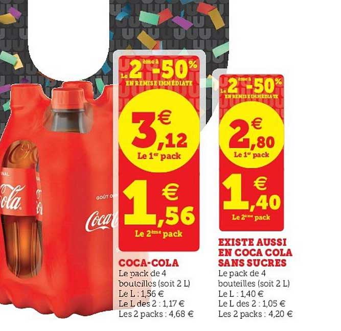 coca-cola, coca cola sans sucres