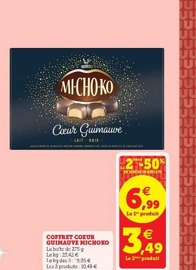 coffret cœur guimauve michoko