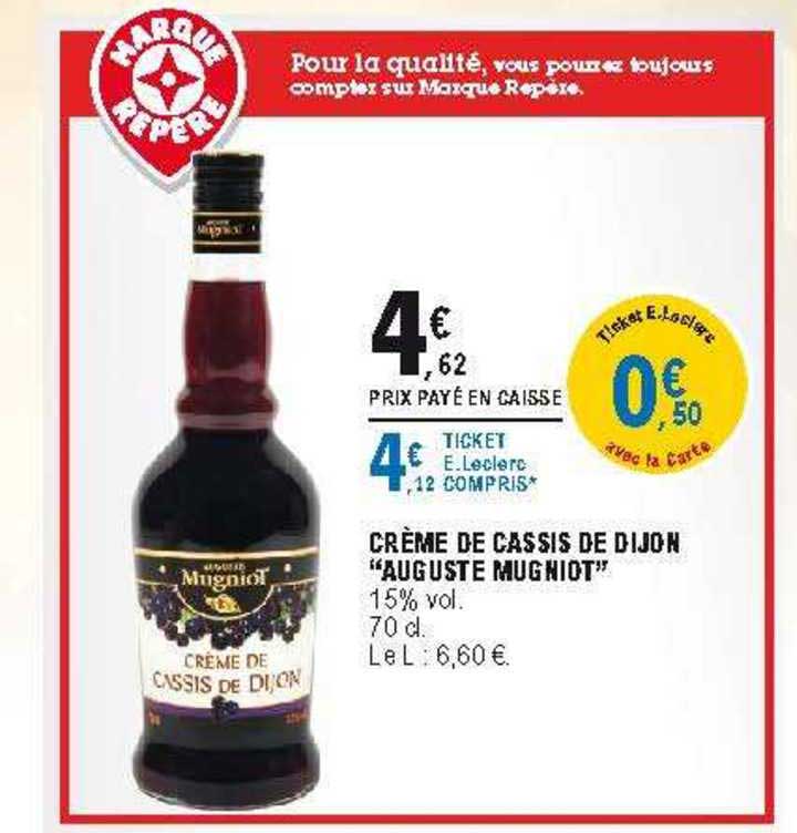 crème de cassis de dijon "auguste mugniot"