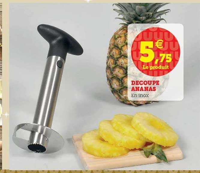 Découpe Ananas