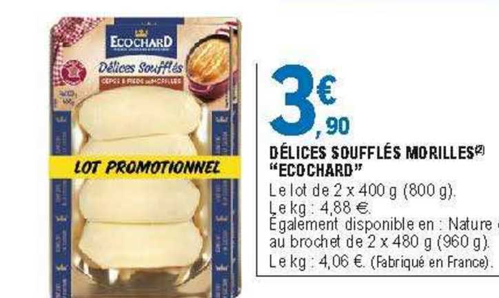 Délices Soufflés Morilles "ecochard"