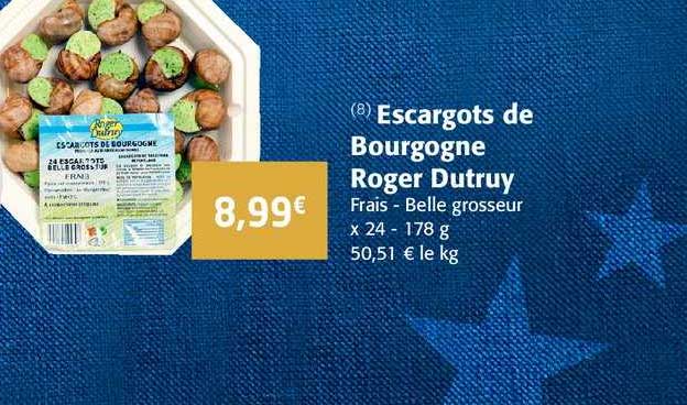 escargots de bourgogne roger dutruy