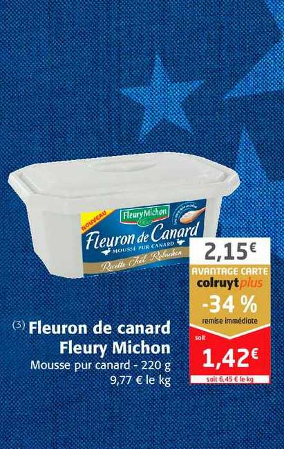 fleuron de canard fleury michon