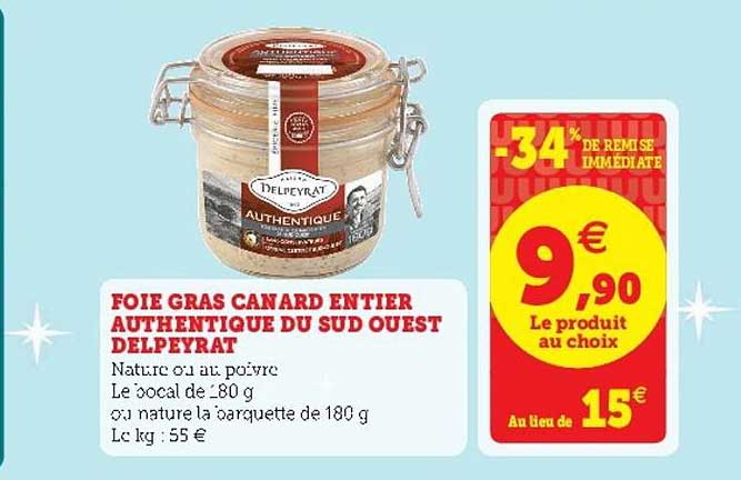foie gras de canard entier authentique du sud ouest delpeyrat