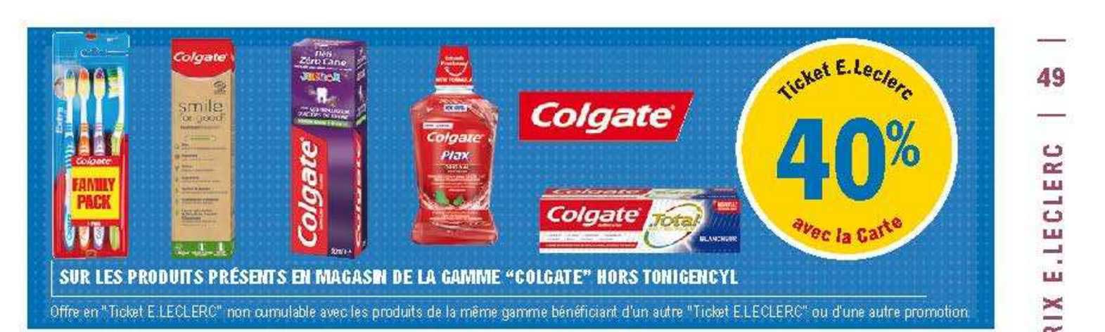 gamme "colgate" hors tonigencyl