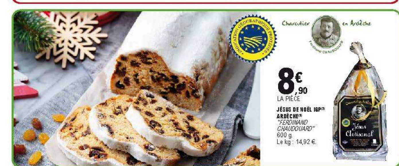 jésus de noël igp ardèche "ferdinand chaudouard"