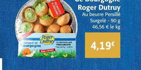 l'escargot de dourgogne roger dutruy