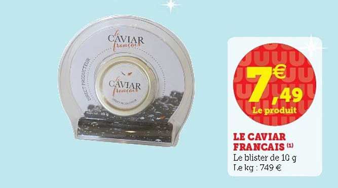 le caviar français