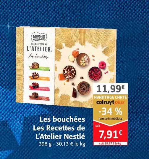 les bouchées les recettes de l'atelier nestlé