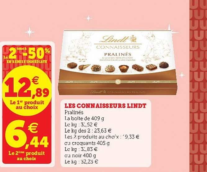 Les Connaisseurs Lindt