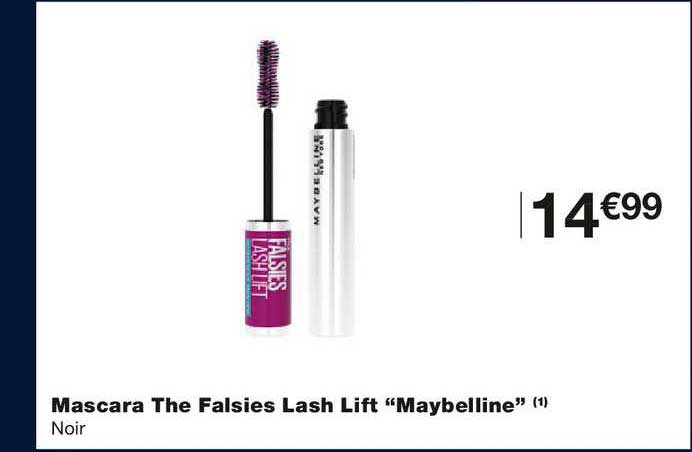 mascara the falsies lash lift maybelline