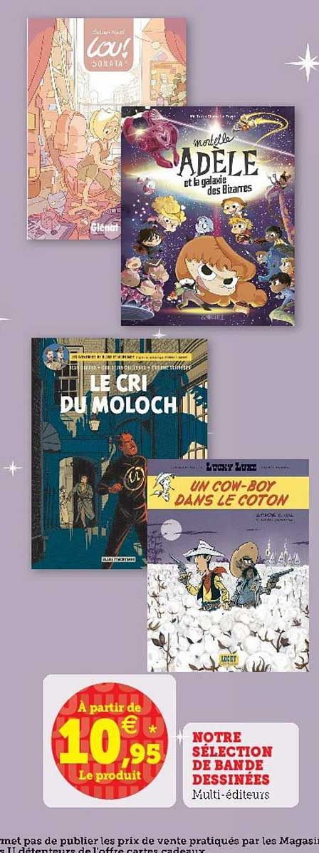 notre sélection de bande dessinées