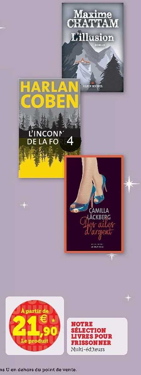 notre sélection livres pour frissonner