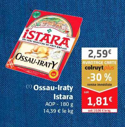 ossau iraty istara
