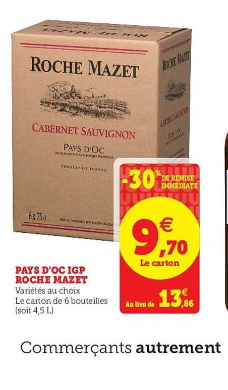 pays d'oc igp roche mazet