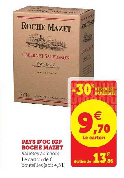 pays d'oc igp roche mazet