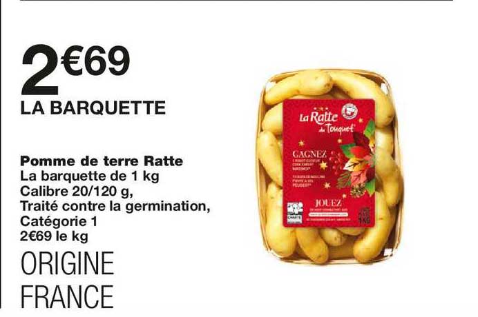 pomme de terre ratte