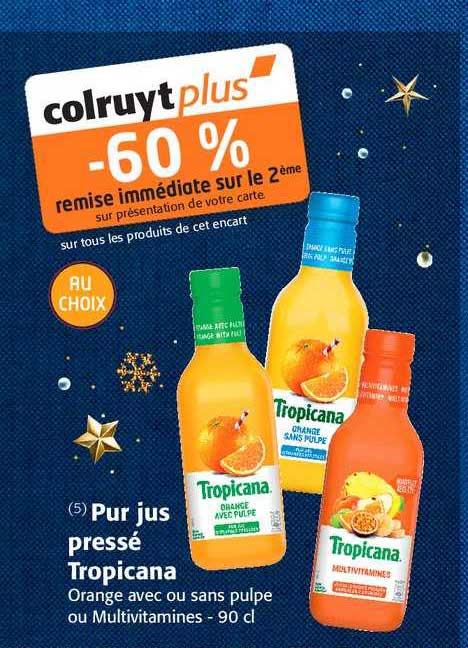 Pur Jus Pressé Tropicana