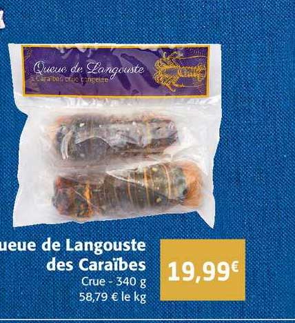 queue de langouste des caraïbes