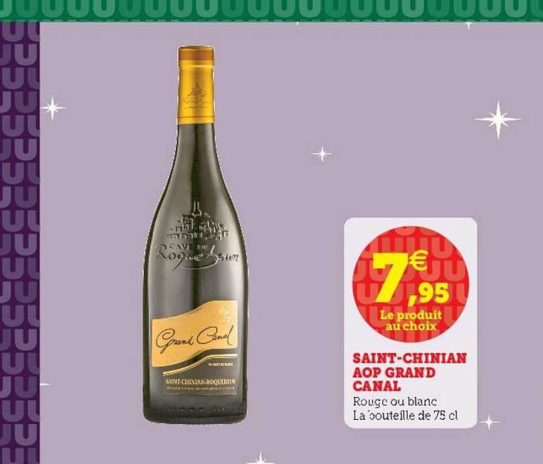 saint-chinian aop grand canal