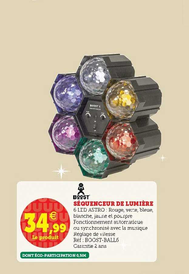 Séquenceur De Lumière Boost