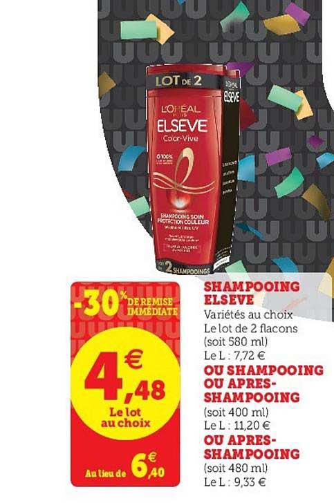 shampooing elsève ou après-shampooing