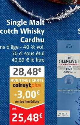 single malt scotch whisky cardhu