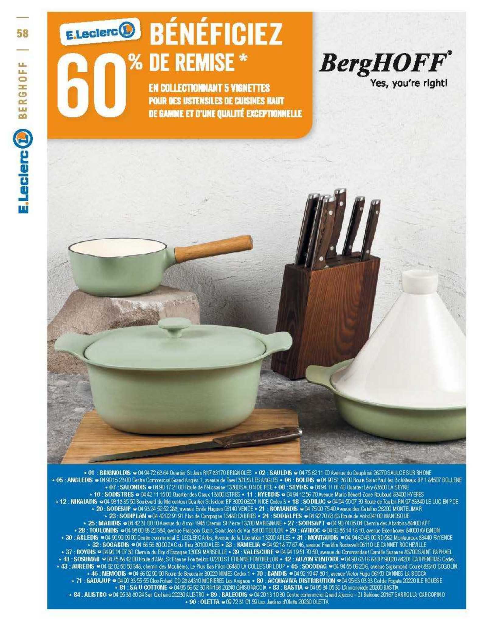 ustensiles de cuisines haut de gamme et d'une qualité exceptionnelle