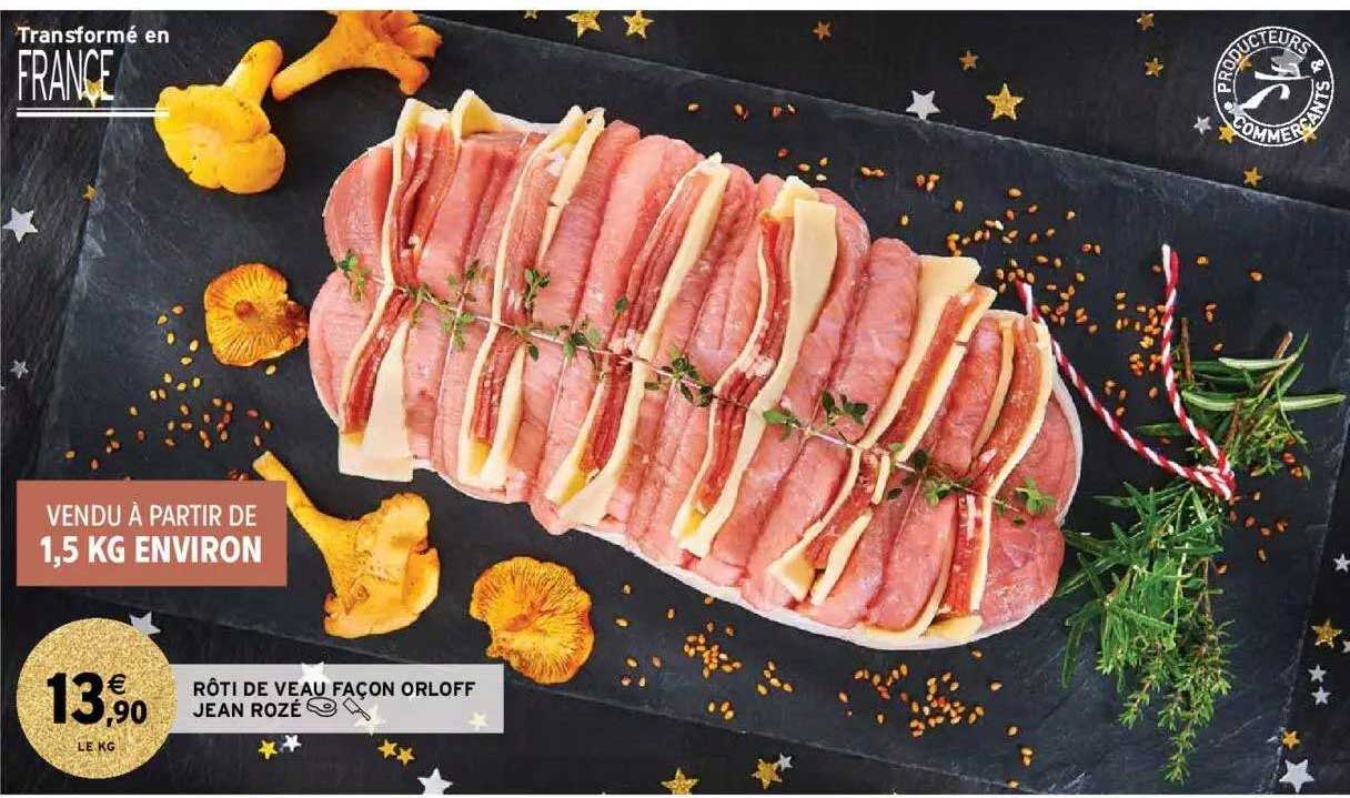 Rôti De Veau Façon Orloff Jean Rozé