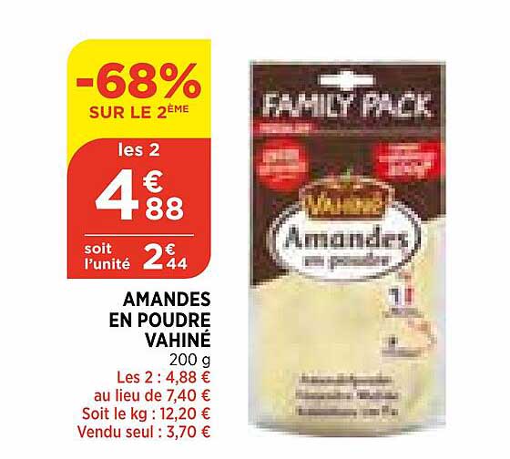 Amandes En Poudre Vahiné