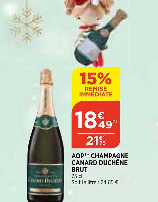 aop champagne canard duchêne brut