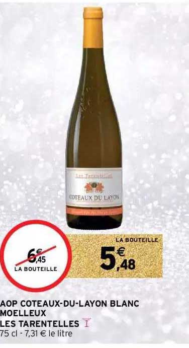 aop coteaux-du-layon blanc moelleux