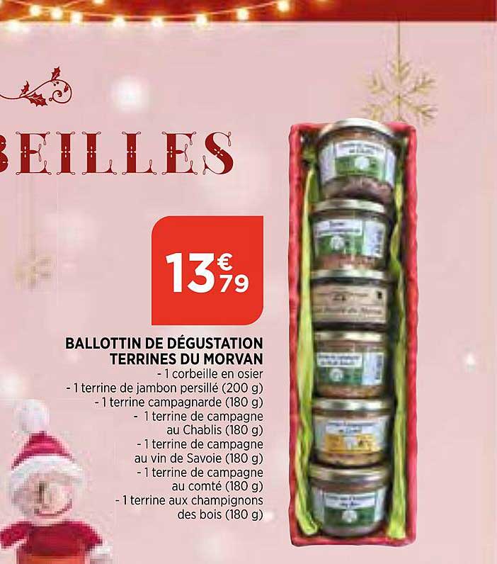 Ballottin De Dégustation Terrines Du Morvan